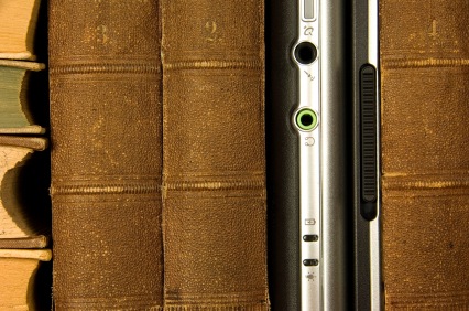 Books and laptop Books and laptop